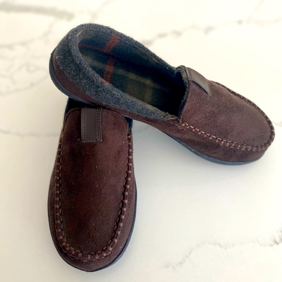 George Men’s Slippers Size 7/8 - Picture 2 of 3